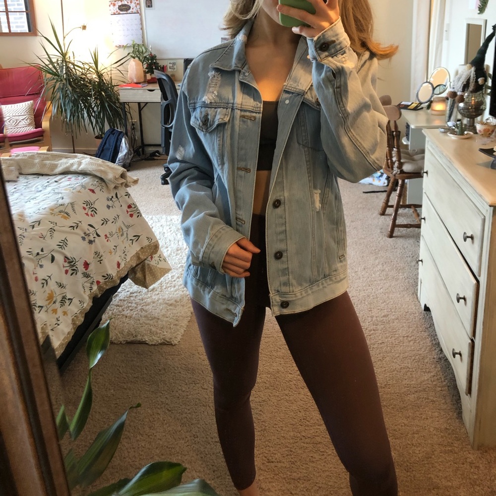 Vintage Oversized Jean Jacket